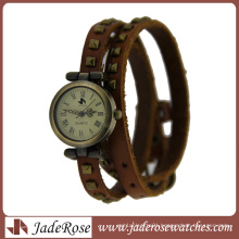 Promotional Leather Alloy Watch